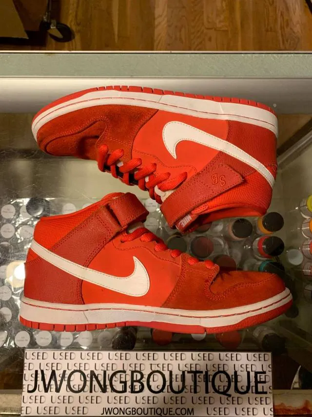 2013 Nike Dunk Mid Pro SB Light Crimson