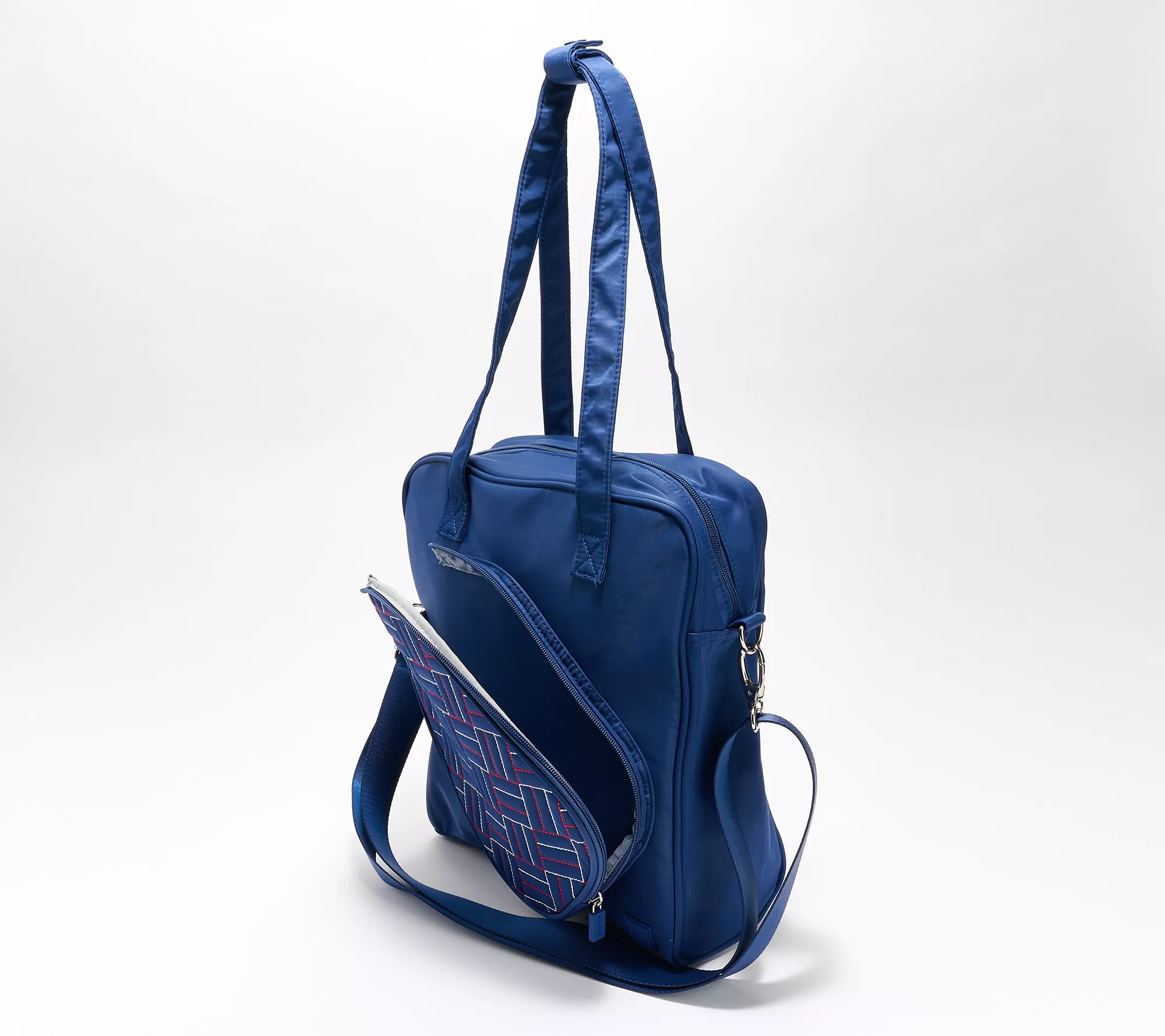 "As Is" IHKWIP Quilted Pickleball Tote with Crossbody Strap