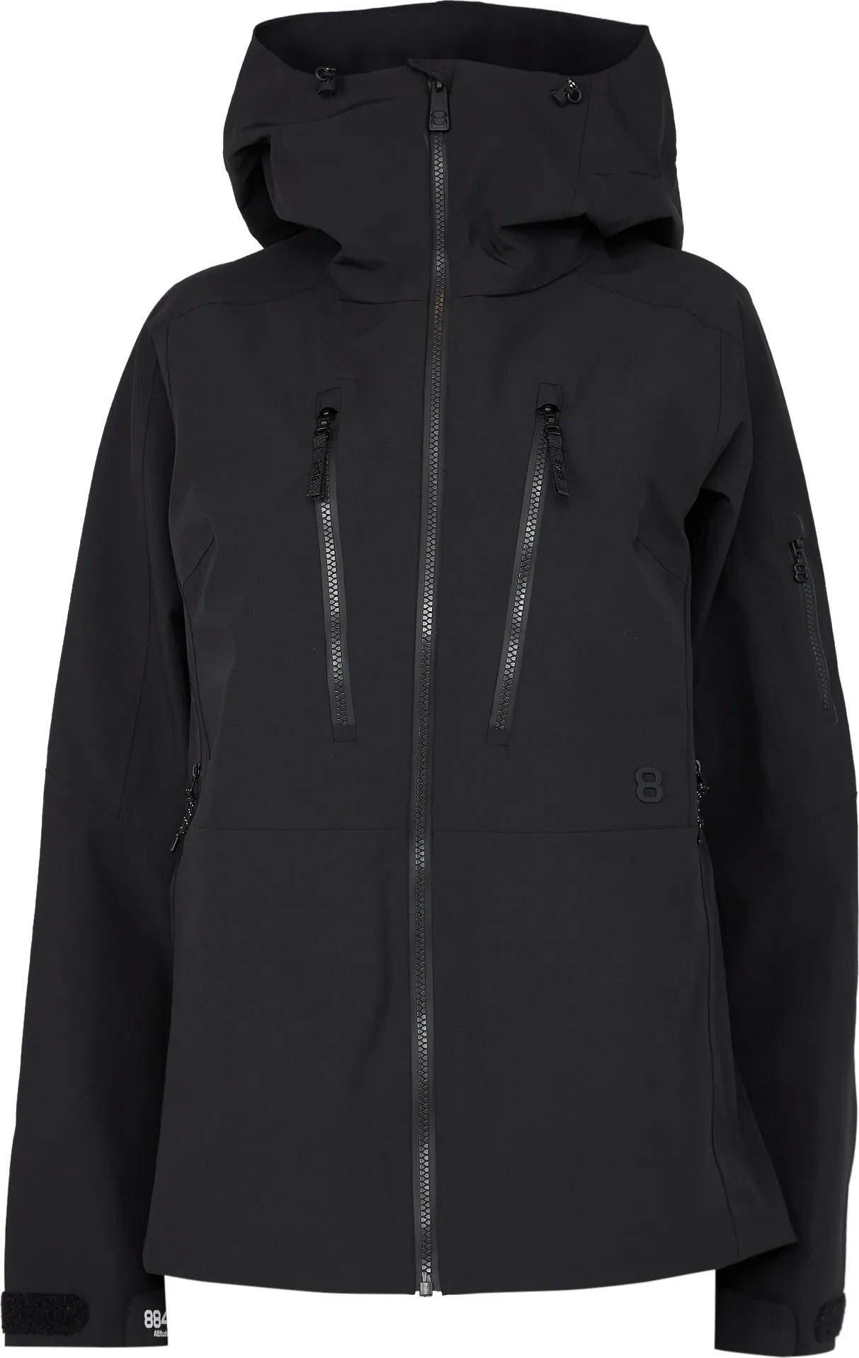 8848 Altitude Women's Pow 3.0 Shell Jacket Black | Buy 8848 Altitude Women's Pow 3.0 Shell Jacket Black here | Outnort