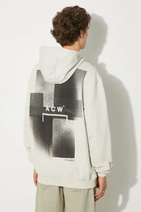 A-COLD-WALL* cotton sweatshirt Brutalist Hoodie men's gray color