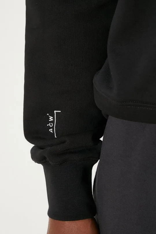 A-COLD-WALL* cotton sweatshirt Essential Hoodie men's black color