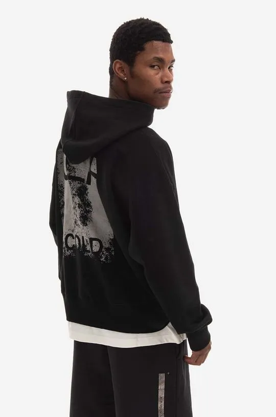 A-COLD-WALL* cotton sweatshirt Plaster Hoodie men's black color