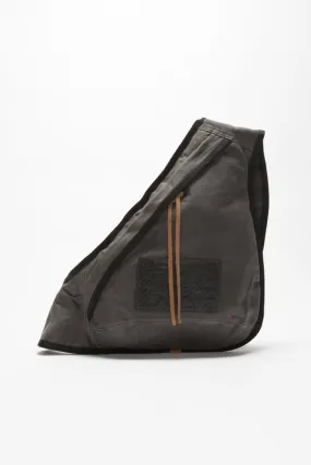 Acne Studios   SLING BACKPACK IN GREY/BLACK, SS24