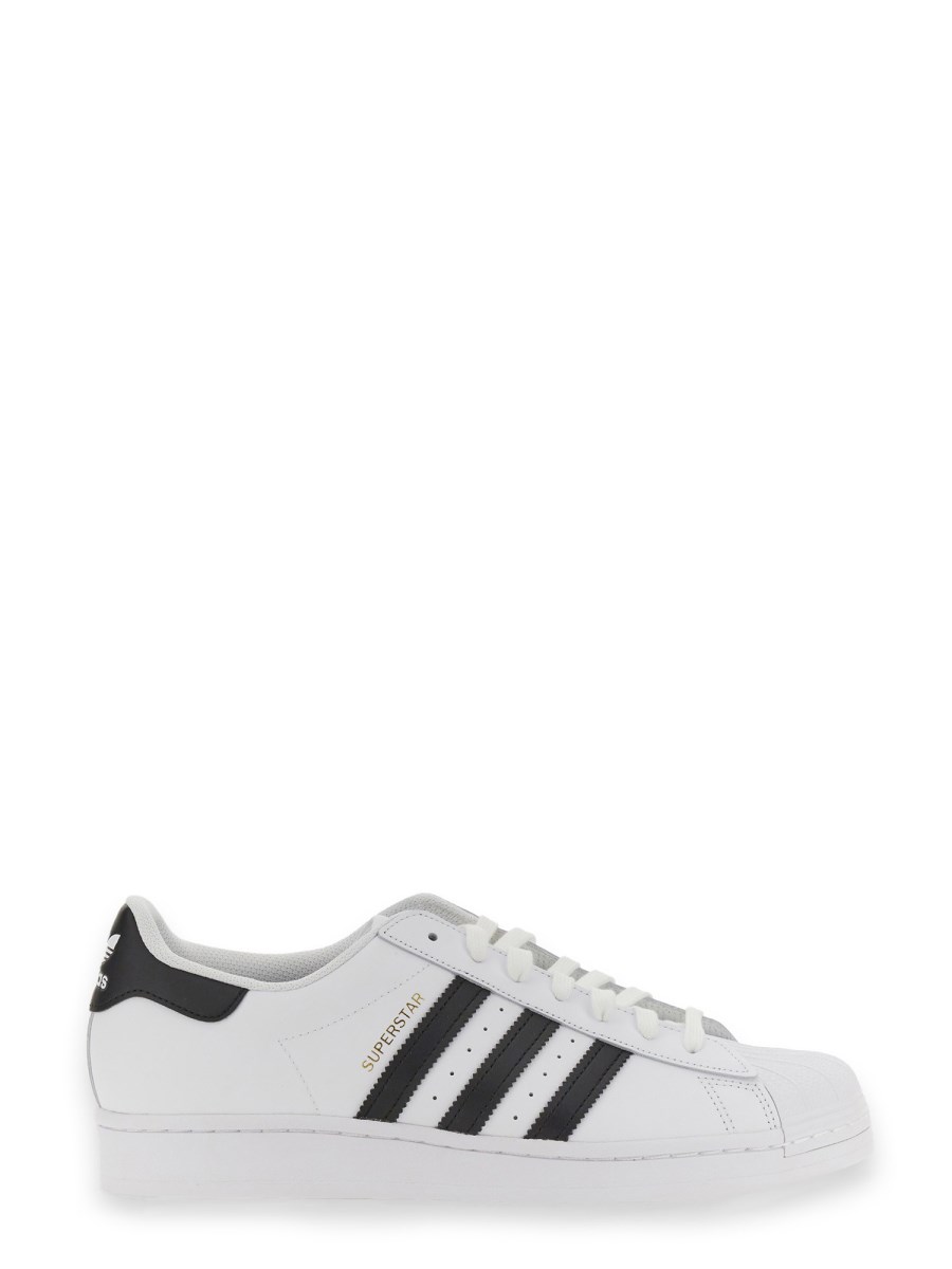 ADIDAS ORIGINALS    SUPERSTAR LEATHER SNEAKER