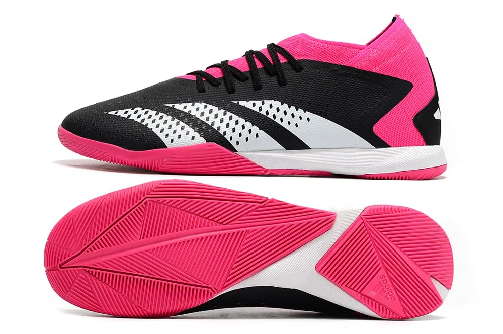 adidas Predator Accuracy.3 Indoor Own Your Football - Core Black/White/Shock Pink