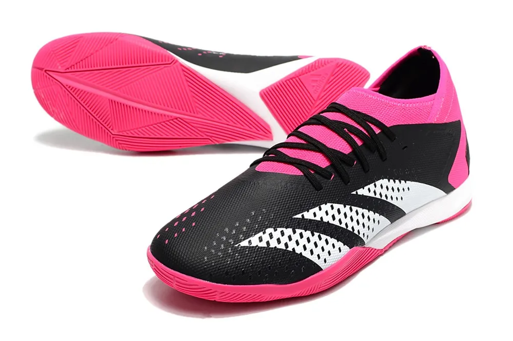 adidas Predator Accuracy.3 Indoor Own Your Football - Core Black/White/Shock Pink