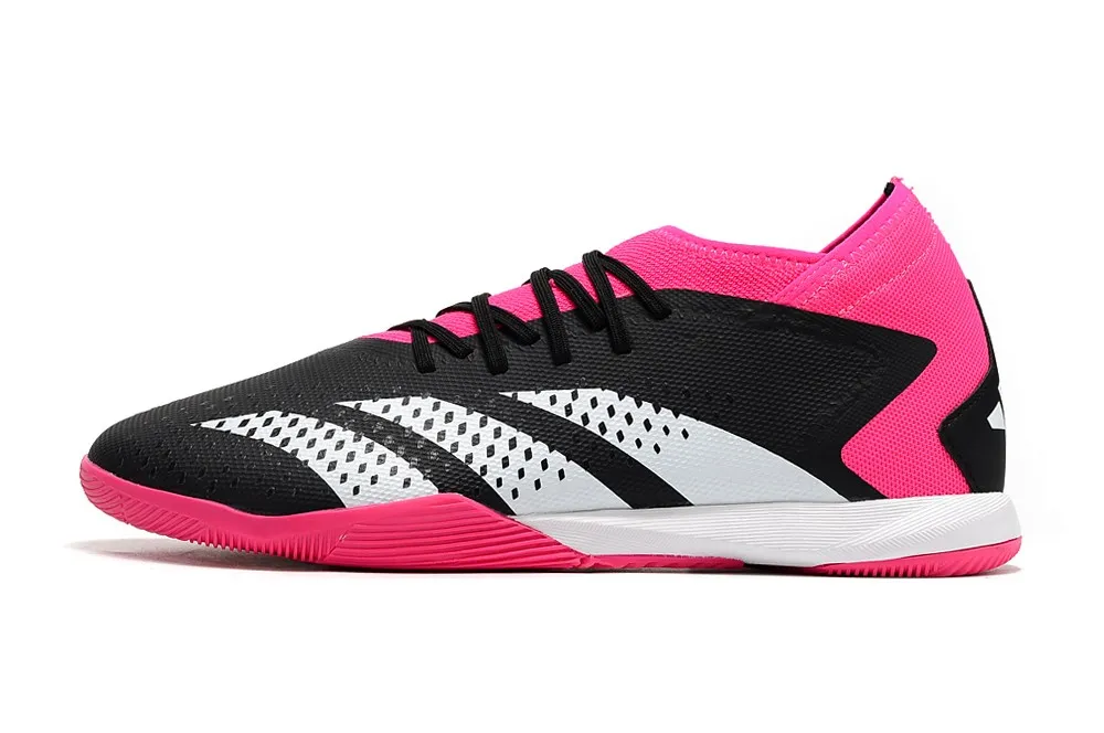 adidas Predator Accuracy.3 Indoor Own Your Football - Core Black/White/Shock Pink