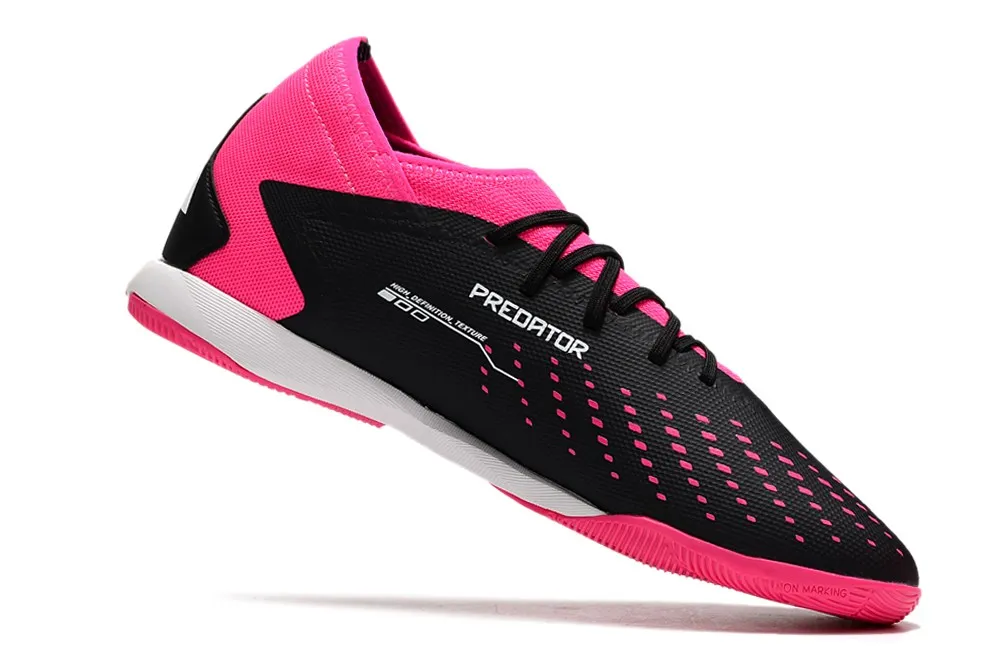 adidas Predator Accuracy.3 Indoor Own Your Football - Core Black/White/Shock Pink