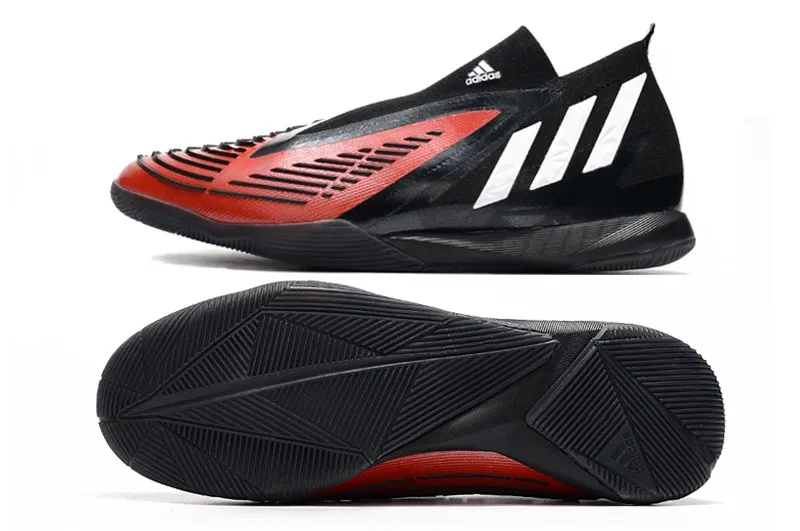 Adidas Predator Edge.1 Indoor Football - Black/White/Red