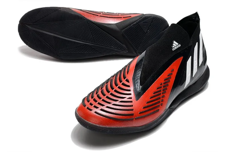 Adidas Predator Edge.1 Indoor Football - Black/White/Red