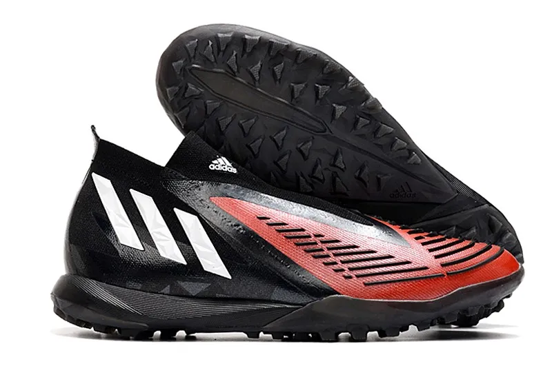 Adidas Predator Edge.1 Turf Football - Black/White/Red