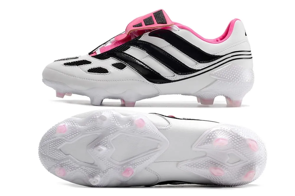 adidas Predator Precision + FG - White/Core Black/Shock Pink 2