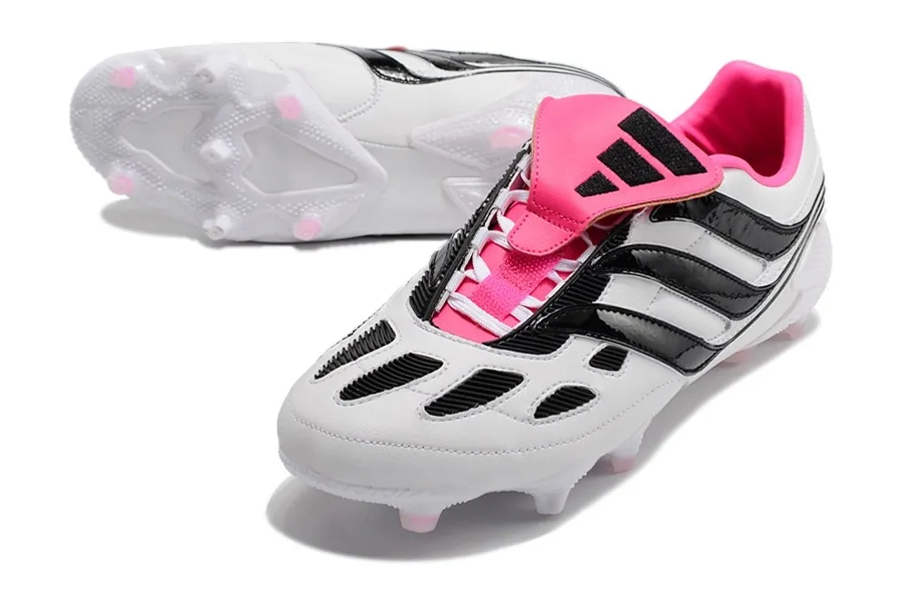 adidas Predator Precision + FG - White/Core Black/Shock Pink 2