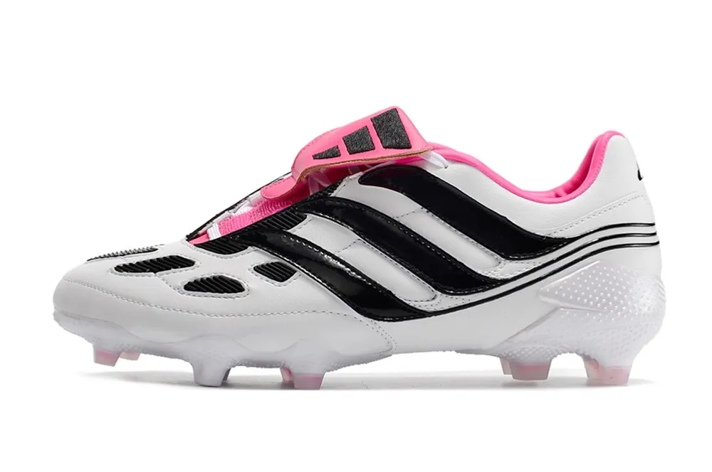 adidas Predator Precision + FG - White/Core Black/Shock Pink 2