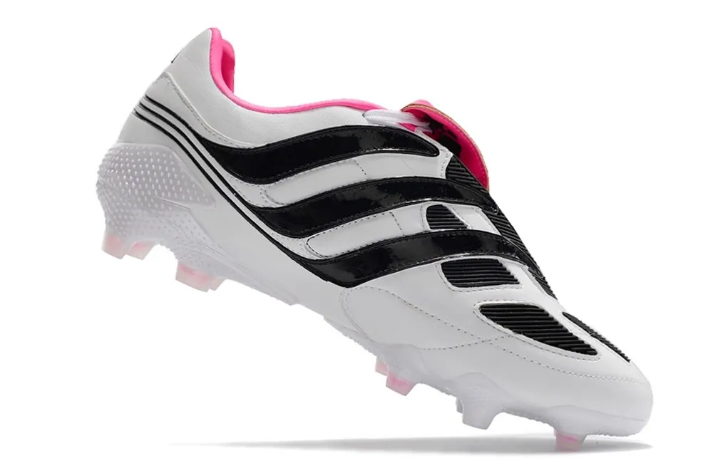 adidas Predator Precision + FG - White/Core Black/Shock Pink 2