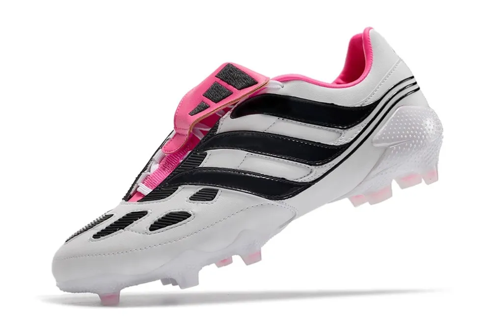 adidas Predator Precision + FG - White/Core Black/Shock Pink 2