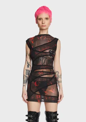 Alien Sheer Dress-