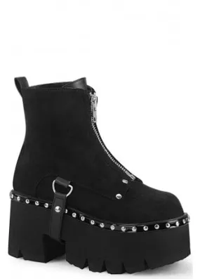 Ashes 100 Chunky Suede Ankle Boot