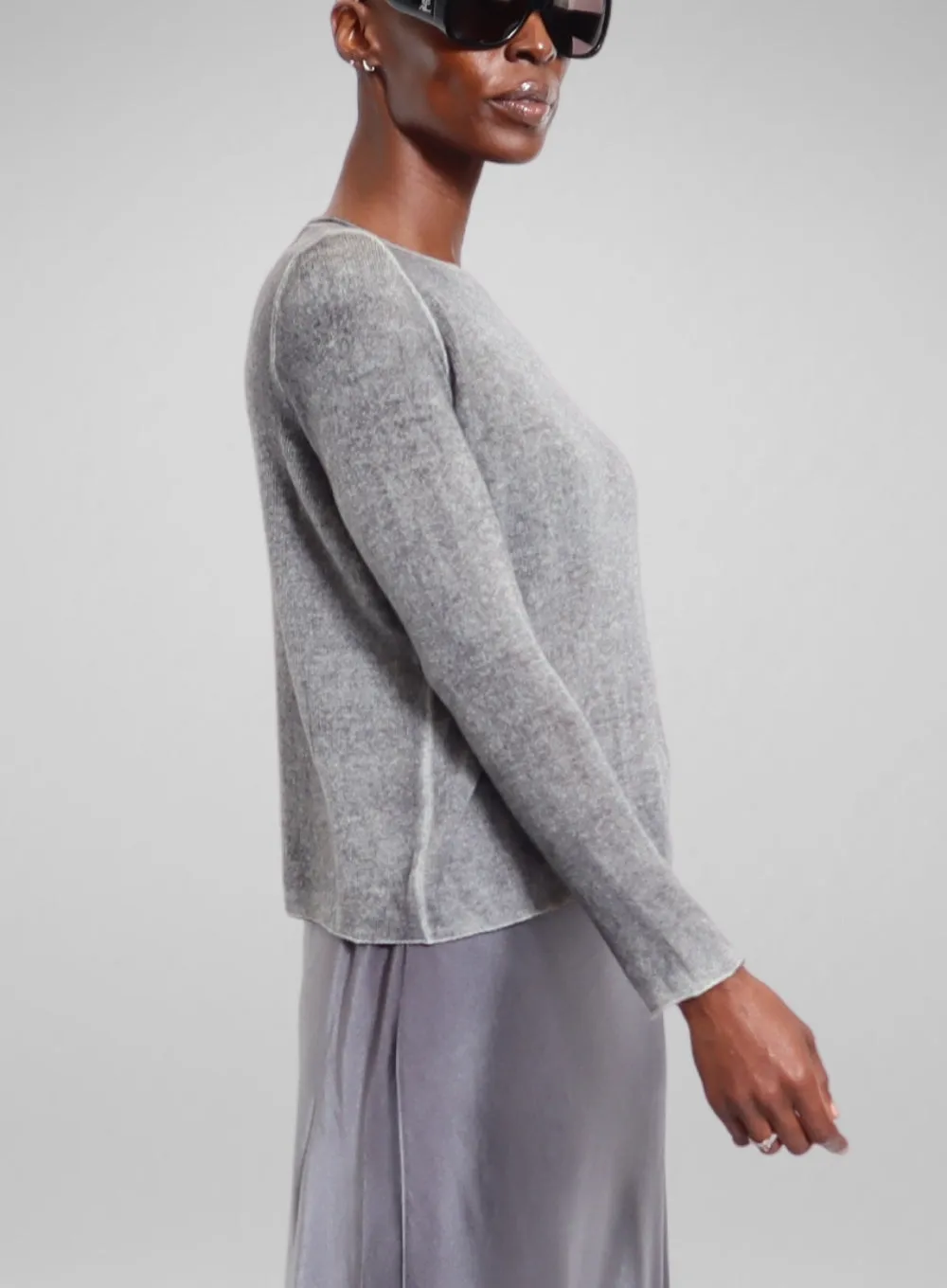 AVANT TOI | Light Cashmere Round Neck Pullover