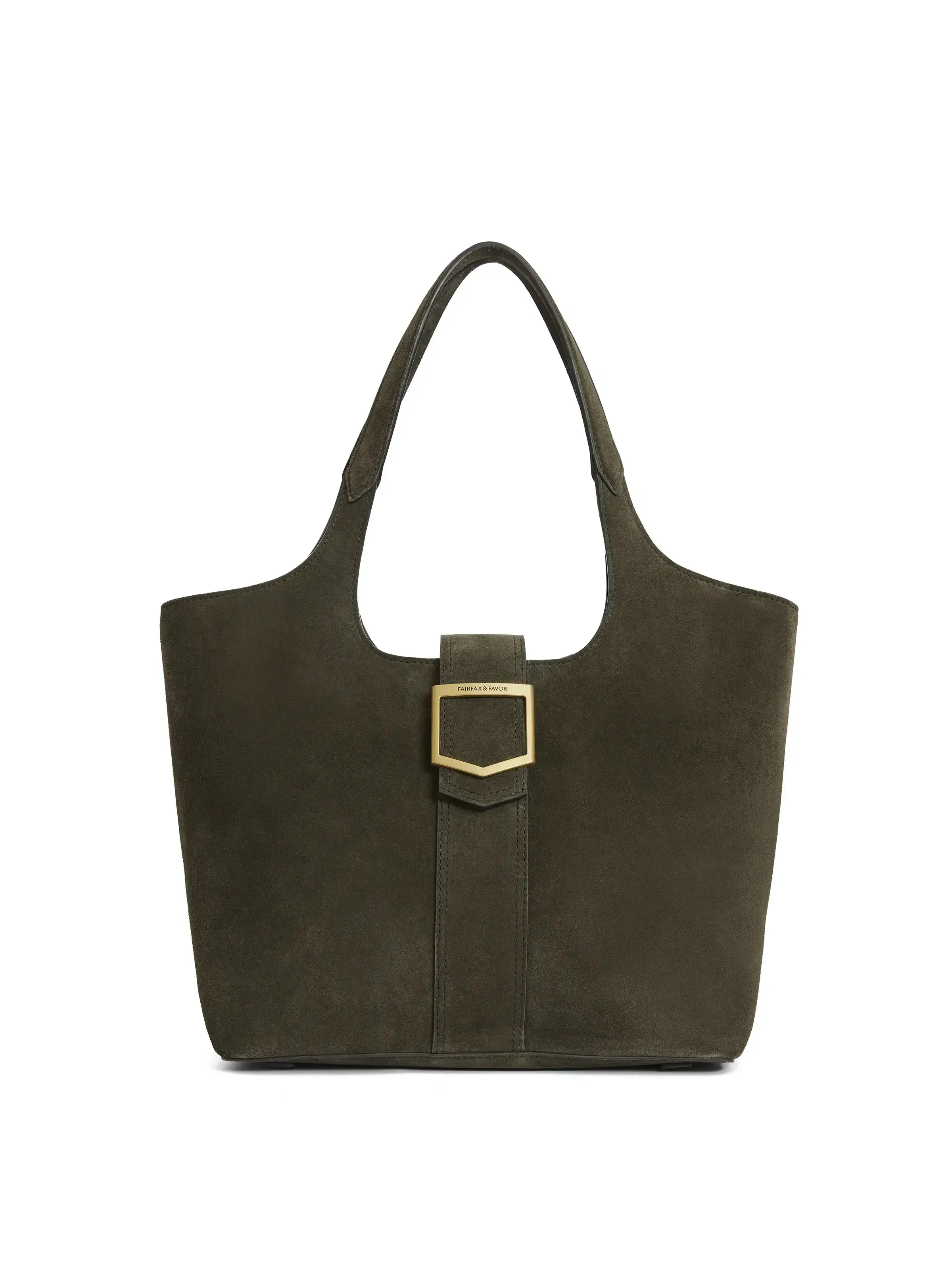 Belmont moss green Tote bag