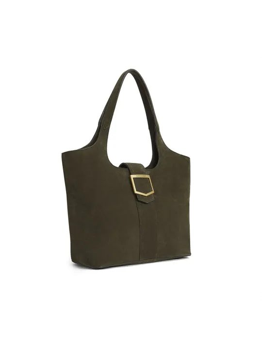 Belmont moss green Tote bag