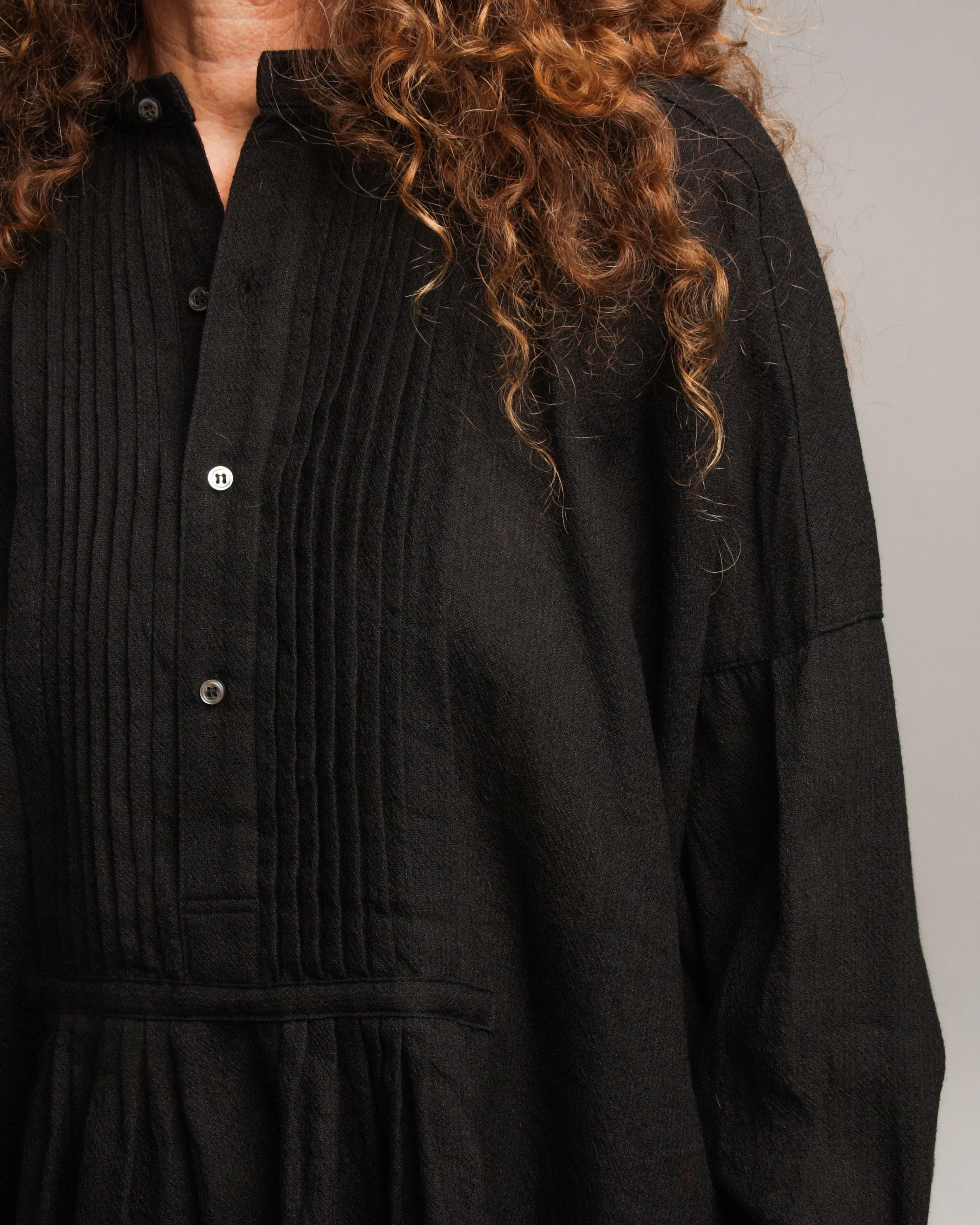 Black Pullover Blouse