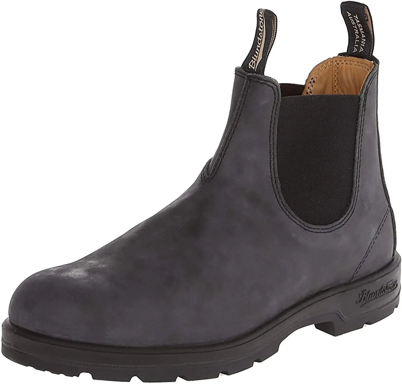 Blundstone 587 Men's / Women's Classic Chelsea Boot - Rustic Black - Unisex