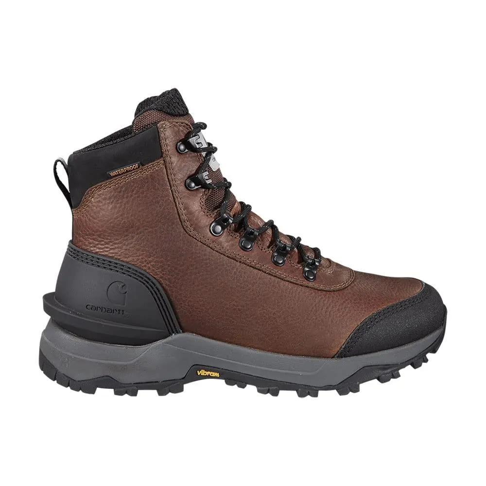 Carhartt FP6039 Outdoor Hike Waterproof Insulated 6 Boot Red Brown 11M