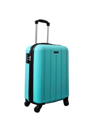 Castleberry Cabin Hard Shell Teal Suitcase