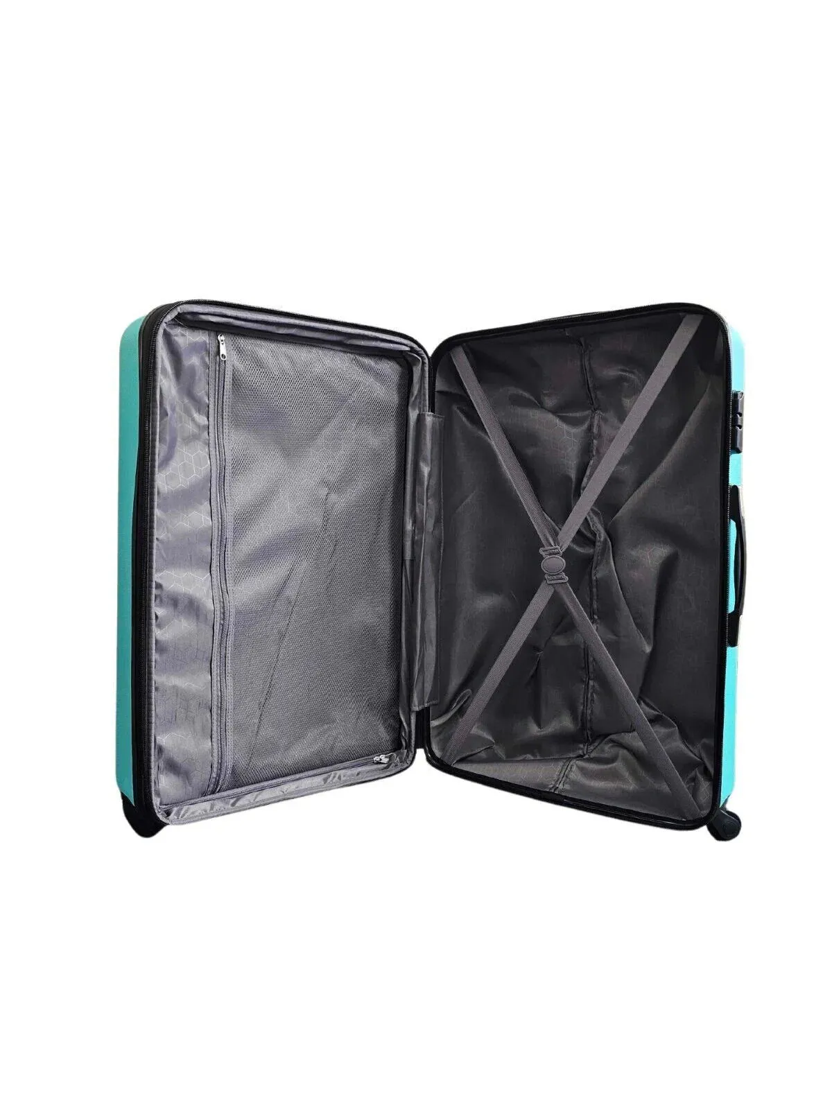 Castleberry Large Hard Shell Teal Suitcase