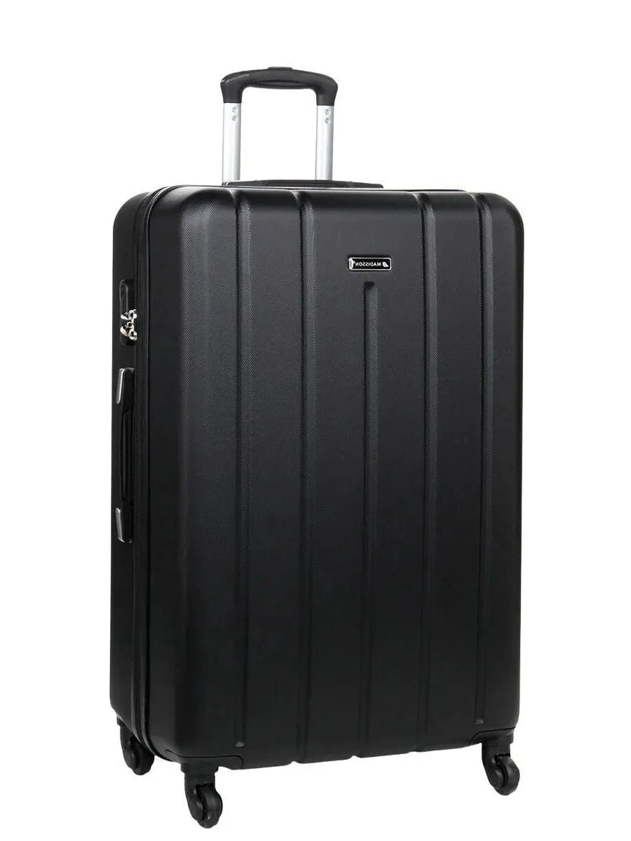 Castleberry Medium Hard Shell Black Suitcase