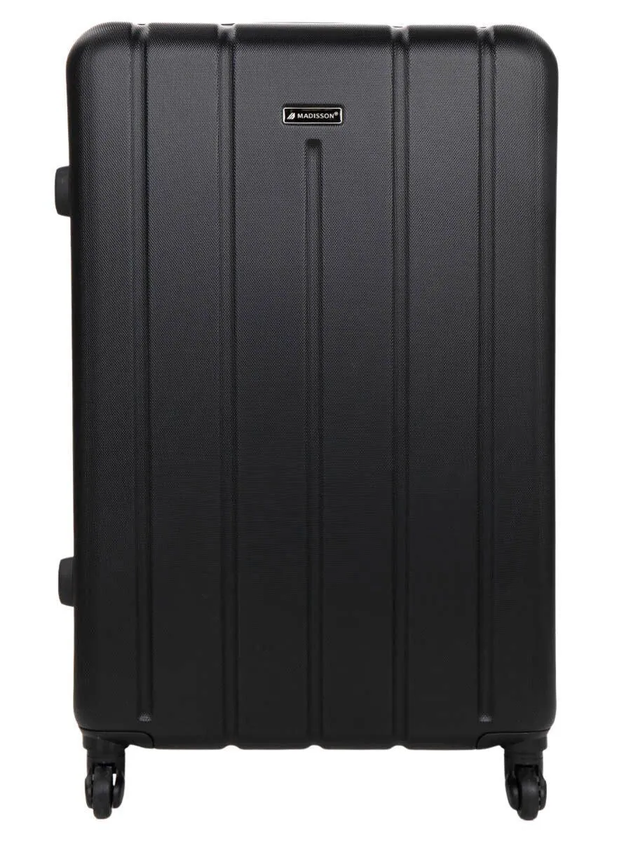 Castleberry Medium Hard Shell Black Suitcase