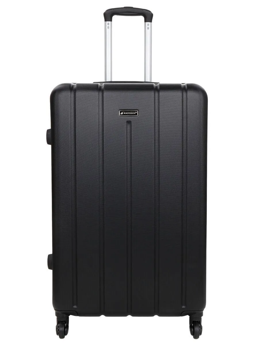 Castleberry Medium Hard Shell Black Suitcase