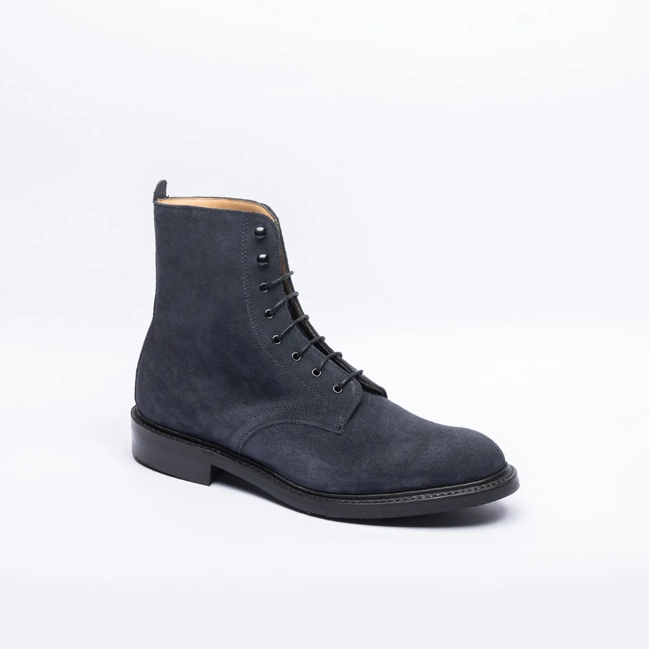 Cheaney Joseph & Sons Cheaney Joseph & Sons Leonard R Alt derby ankle boot in blue suede