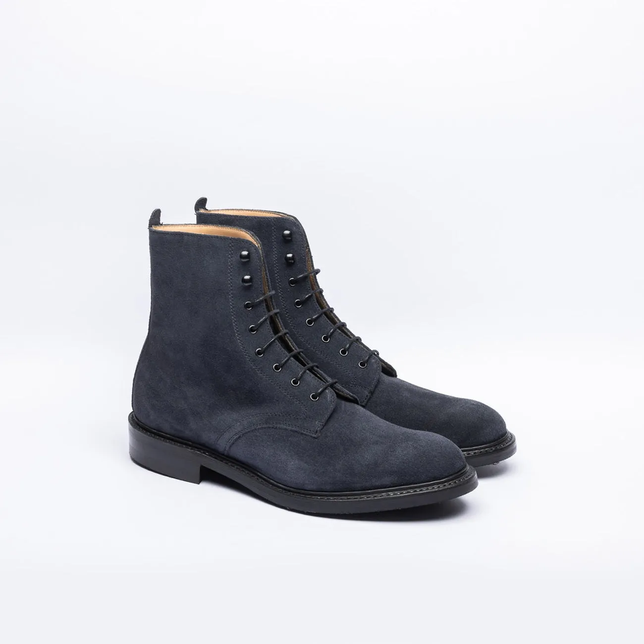 Cheaney Joseph & Sons Cheaney Joseph & Sons Leonard R Alt derby ankle boot in blue suede