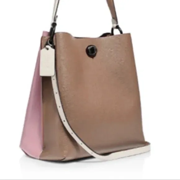 COACH CHARLIE BUCKET COLORBLOCK BAG