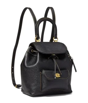 COACH Soft Pebble Leather Riya Backpack 21