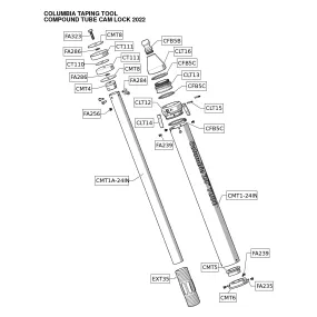 Columbia Compound Tube Repair Parts