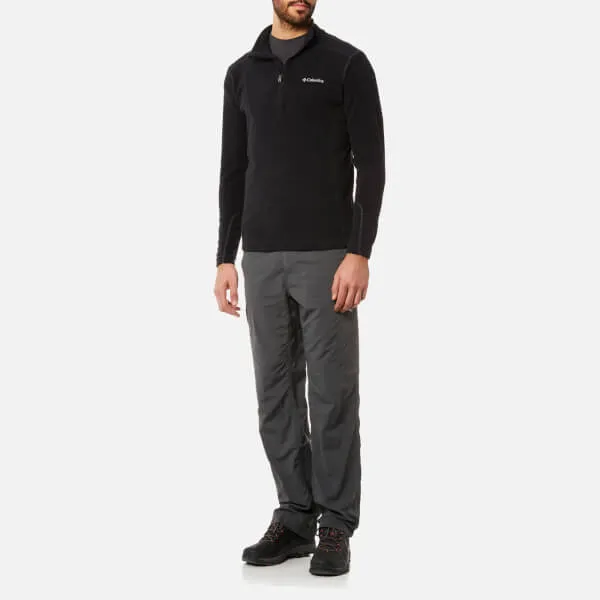 Columbia Men's Klamath Range 2 Half Zip Fleece - Black