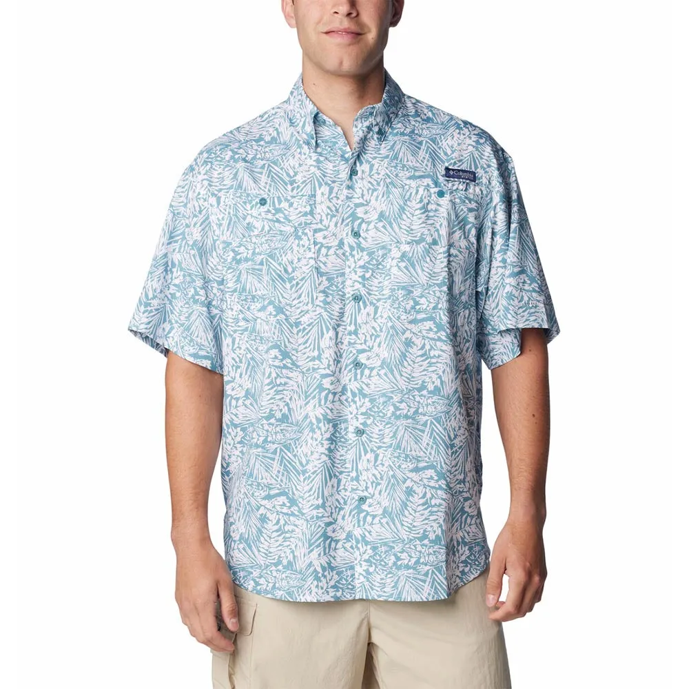 Columbia Men's Super Tamiami Short Sleeve Shirt - Canyon BL, Tunado Tnl