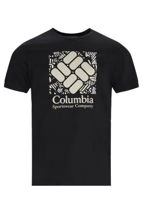 Columbia Rapid Ridge Logo Tee Black