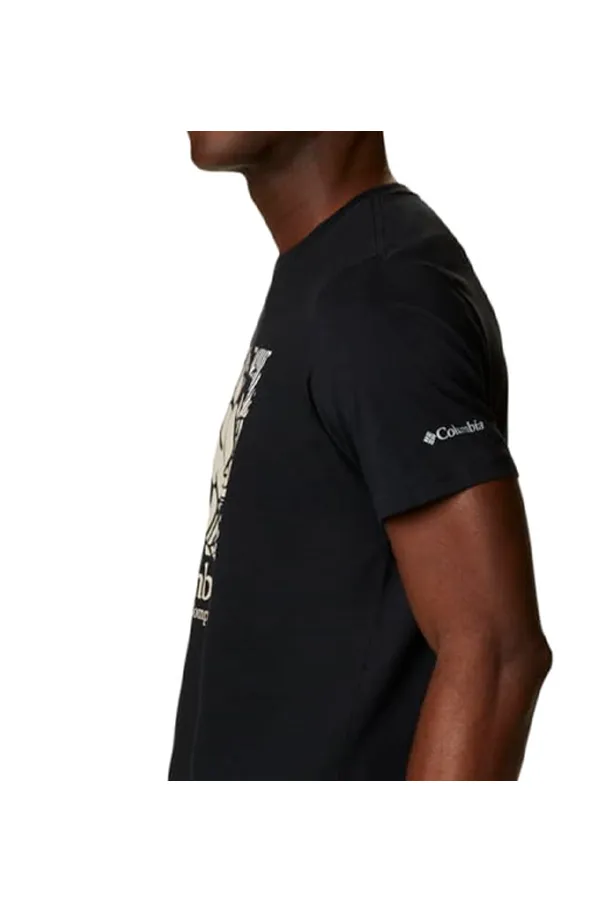 Columbia Rapid Ridge Logo Tee Black