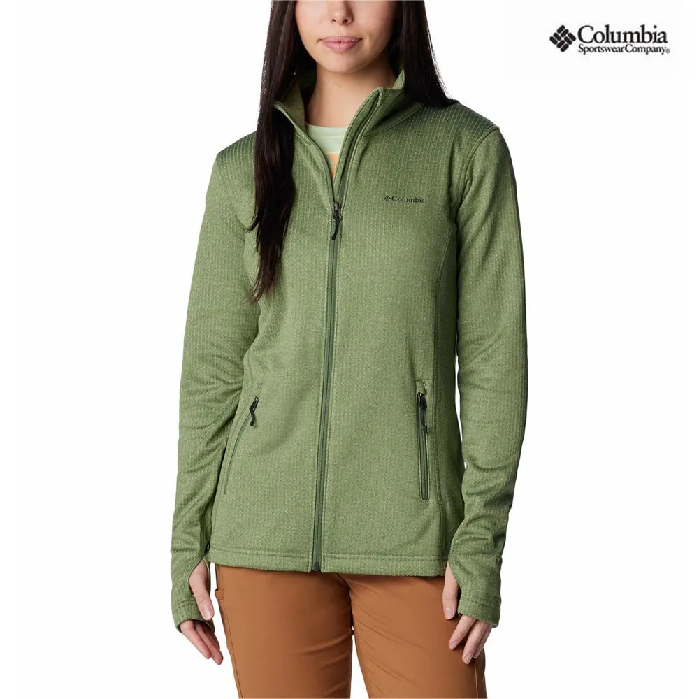 Columbia Women's Park View Grid Fleece Full Zip