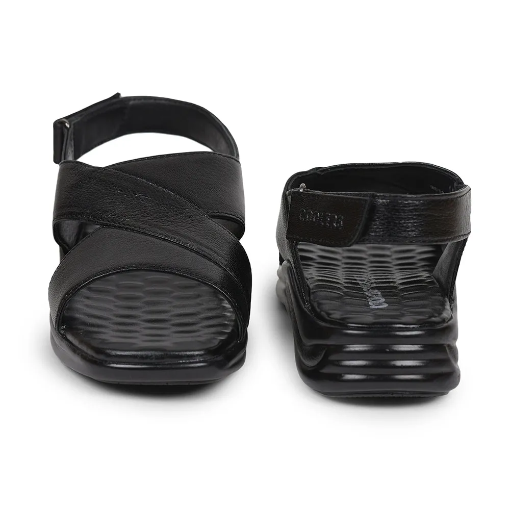 Coolers Formal (Black) Sandals For Men 2013-154 By Liberty