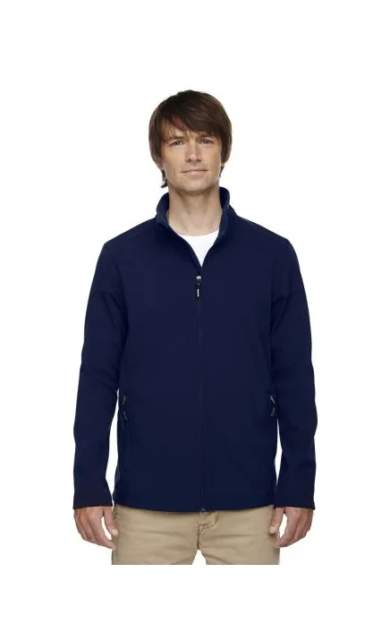 CORE365 88184T Men's Tall Cruise Two-Layer Fleece Bonded Softshell Jacket