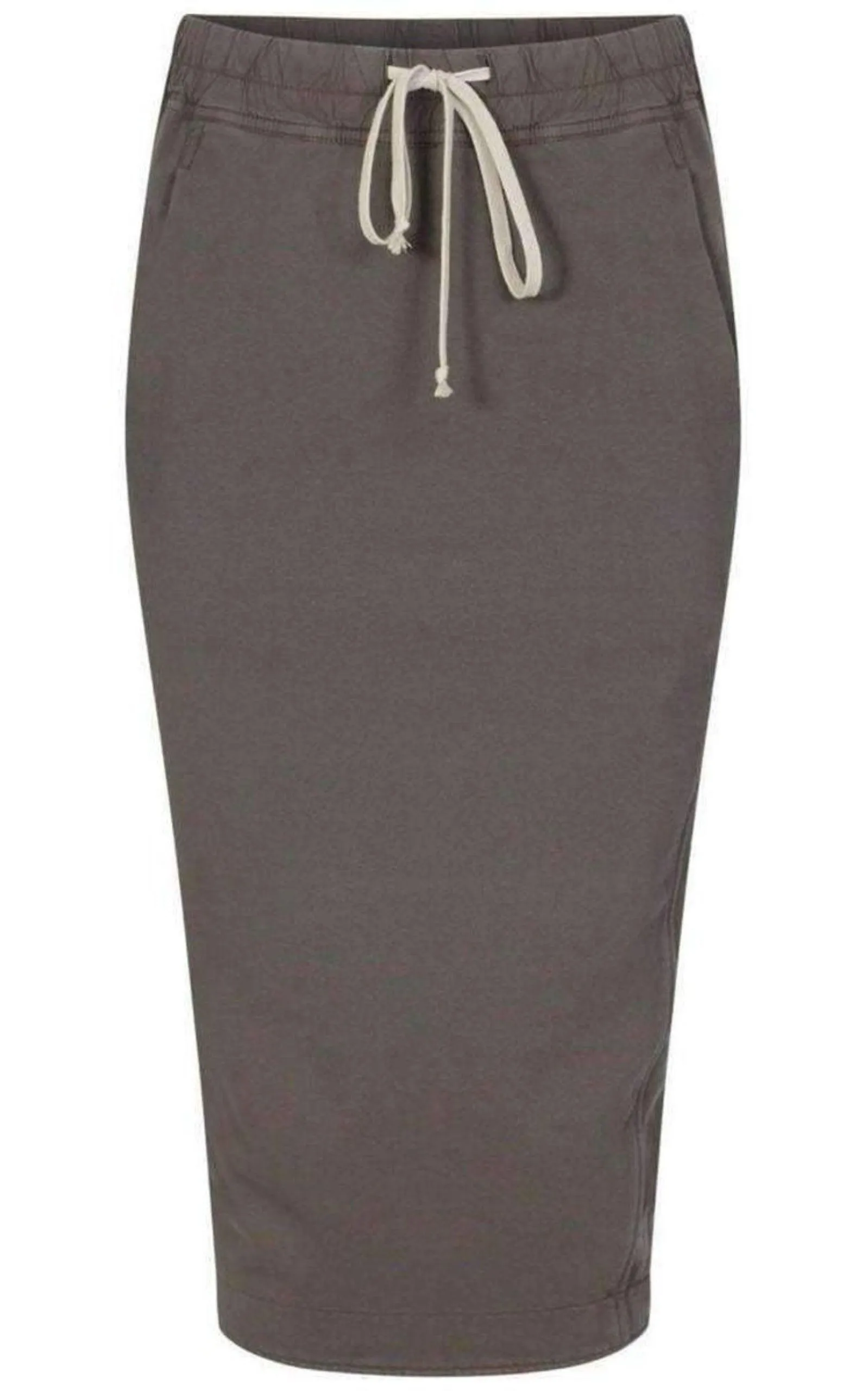 Cotton Pillar Grey Skirt