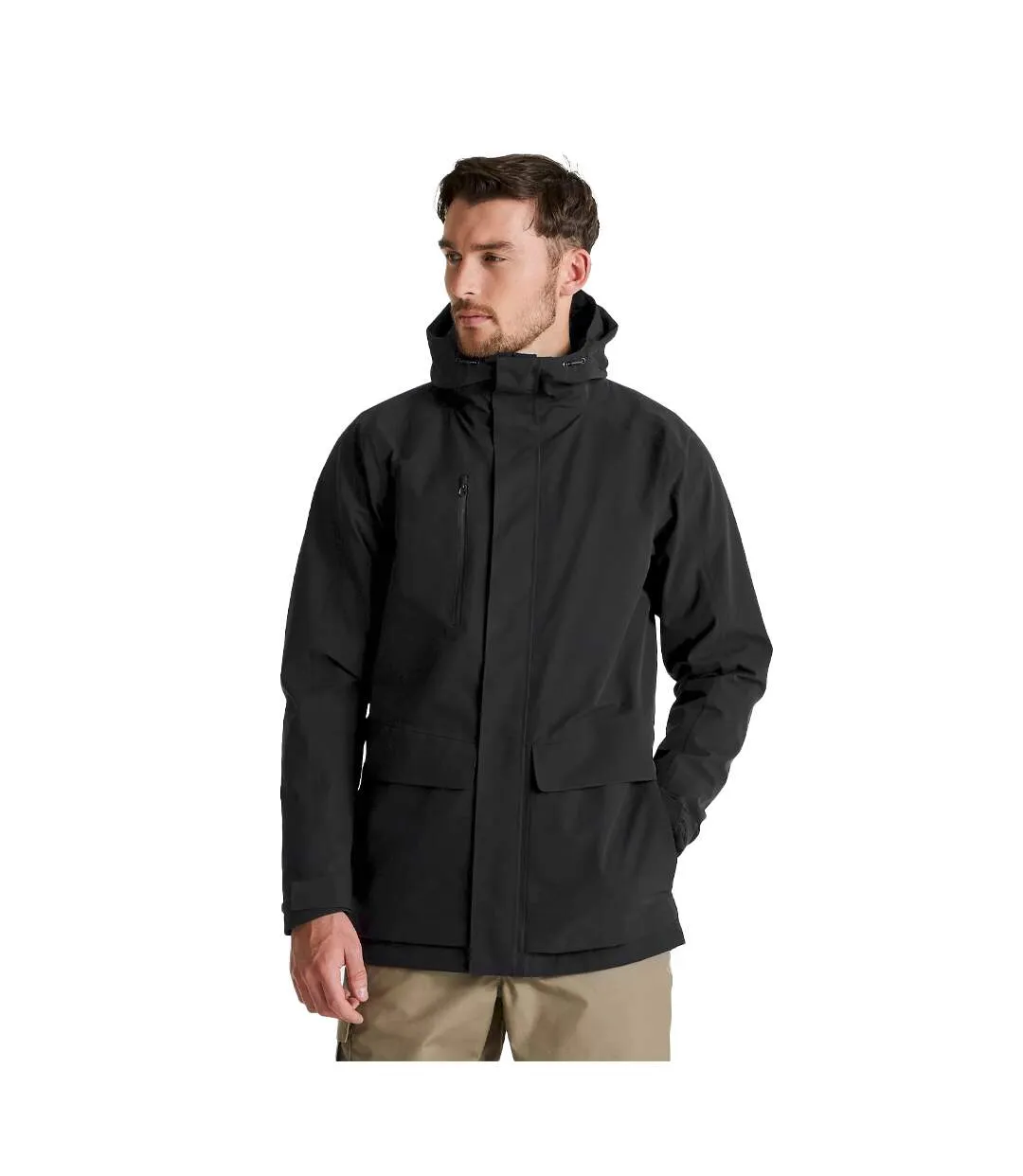 Craghoppers Unisex Adult Expert Kiwi Pro Stretch Waterproof Jacket (Black) - UTRW8235