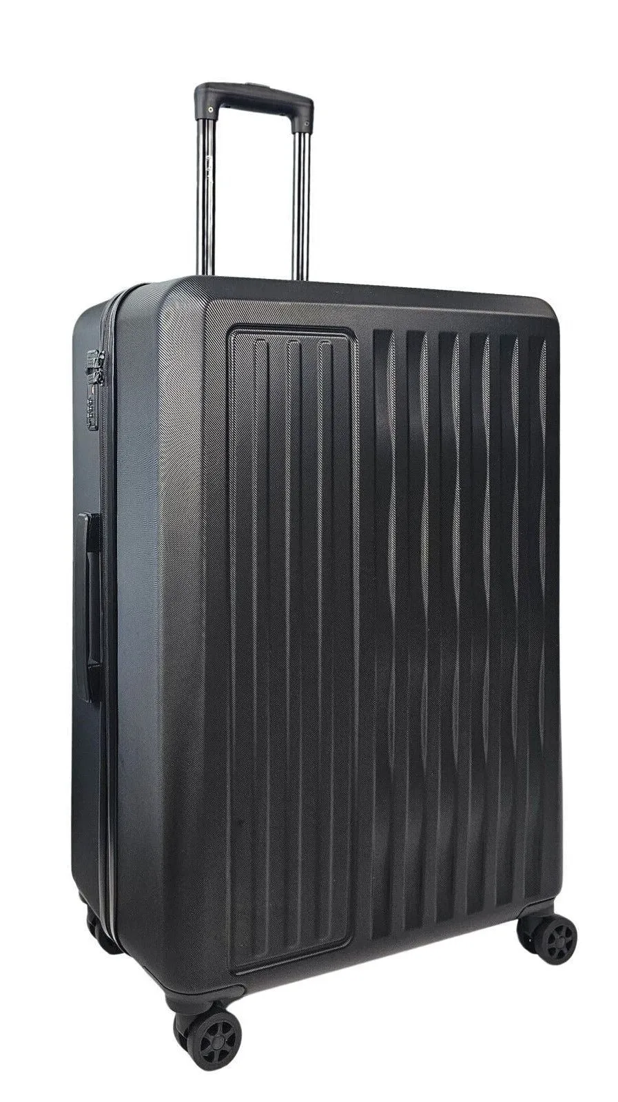 Cullman Large Hard Shell Black Suitcase