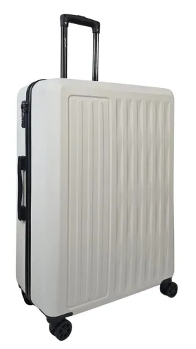 Cullman Large Hard Shell White Suitcase