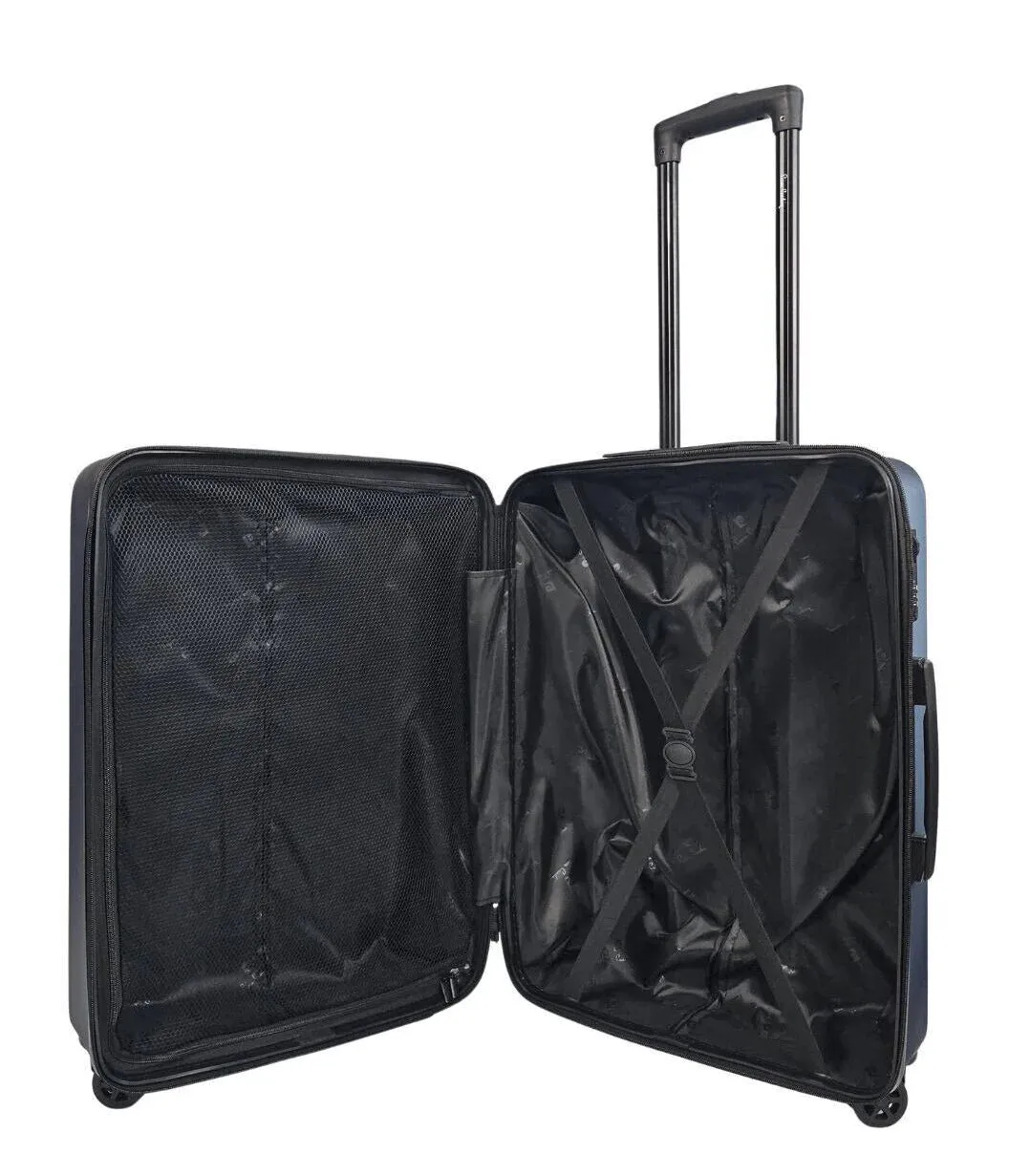 Cullman Medium Hard Shell Navy Suitcase